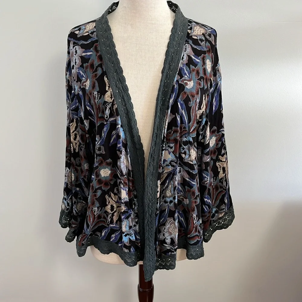 Free People Snap Out Of It Kimono Cardigan